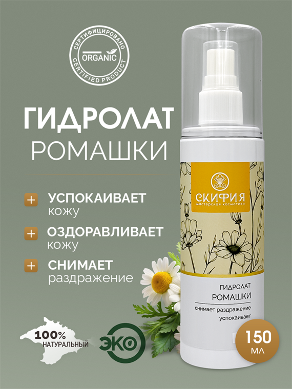 Гидролат Ромашки